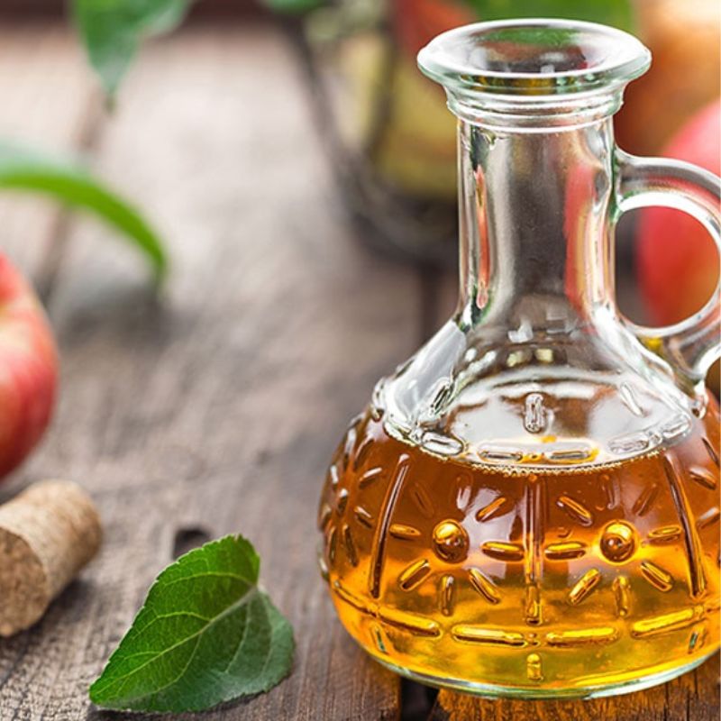 Cách trị ve chó đơn giản từ giấm táo.
