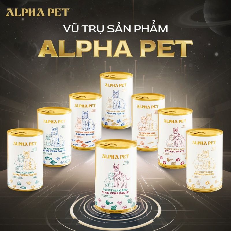 Alpha pet nha đam - sản phẩm bán chạy trên thị trường.