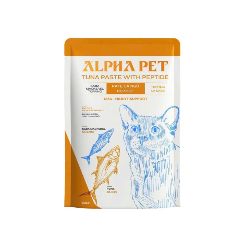 alpha pet peptide cá saba