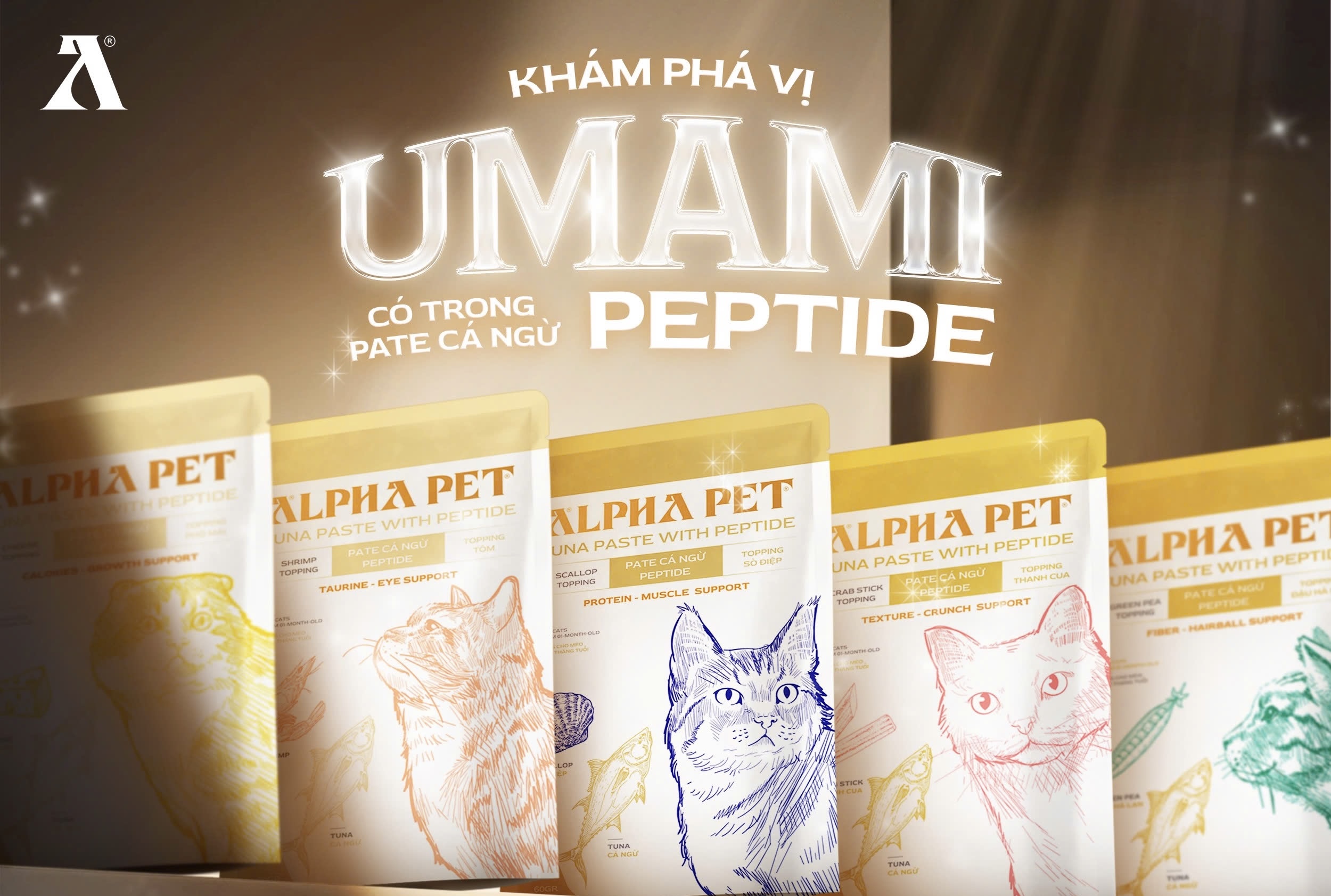 pate cá ngừ peptide