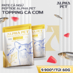 PATE CÁ NGỪ PEPTIDE ALPHA PET – TOPPING CÁ CƠM TÚI 60GR