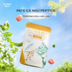 PATE CÁ NGỪ PEPTIDE ALPHA PET – TOPPING ĐẬU HÀ LAN TÚI 60GR