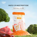 PATE CÁ NGỪ PEPTIDE ALPHA PET – TOPPING CÁ HỒI TÚI 60GR