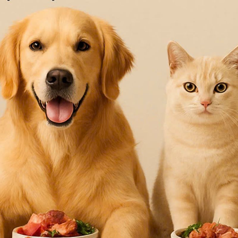 Lựa chọn thức ăn phù hợp với chó mèo.