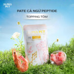 PATE CÁ NGỪ PEPTIDE ALPHA PET – TOPPING TÔM TÚI 60GR