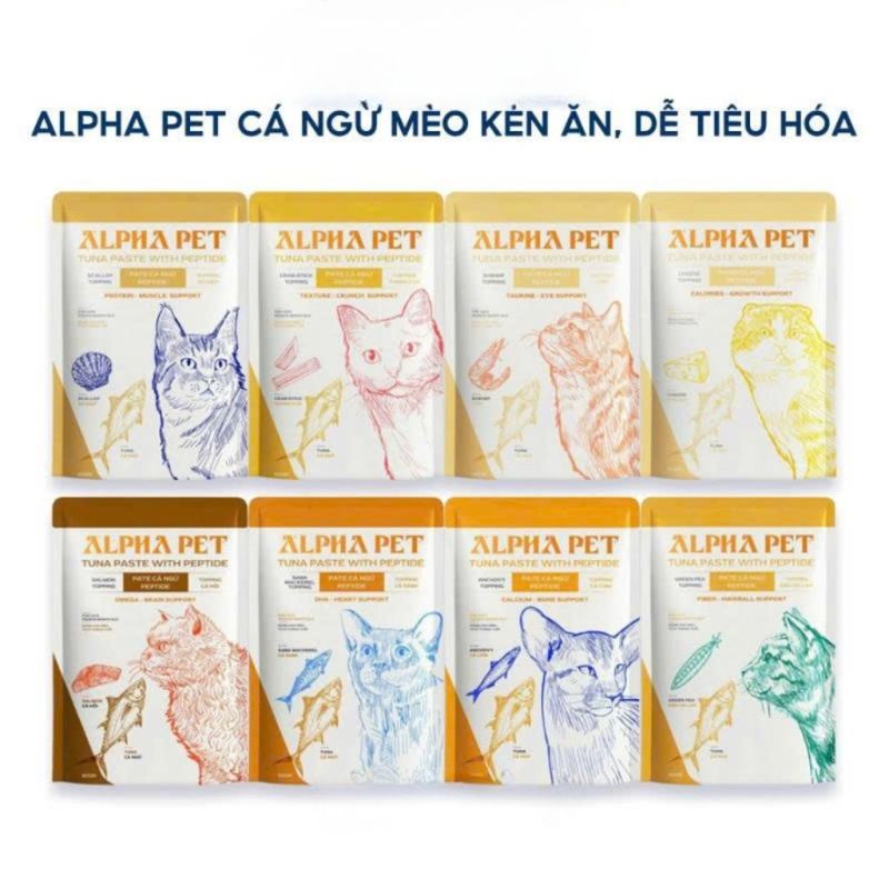 Brand pate gói cho chó mèo Việt Nam.