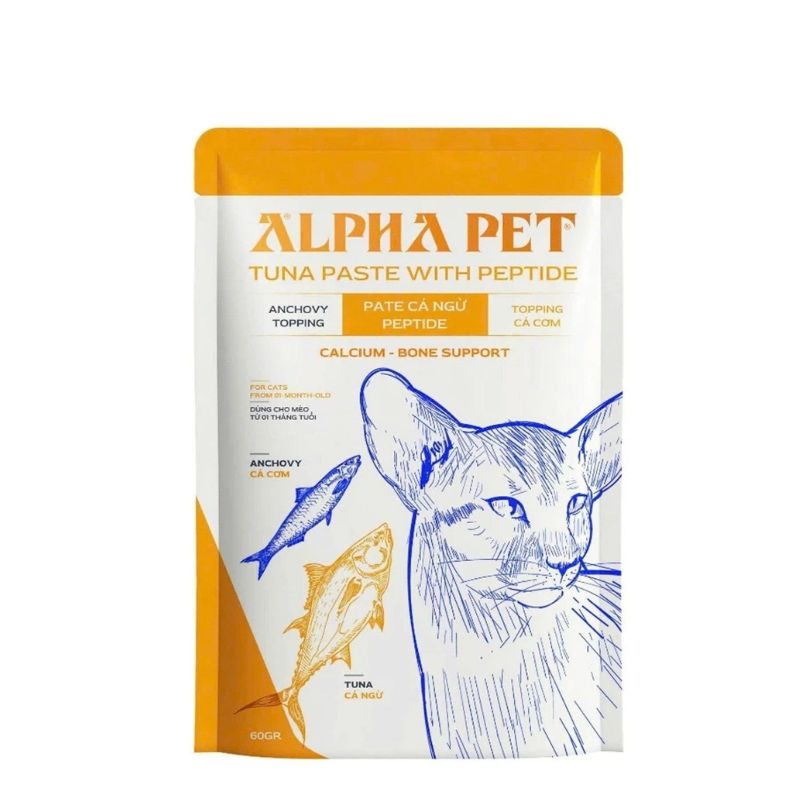 Alpha Pet thương hiệu dẫn đầu.