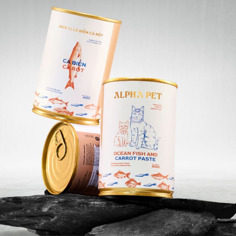 Thương hiệu pate đảm bảo chất lượng.