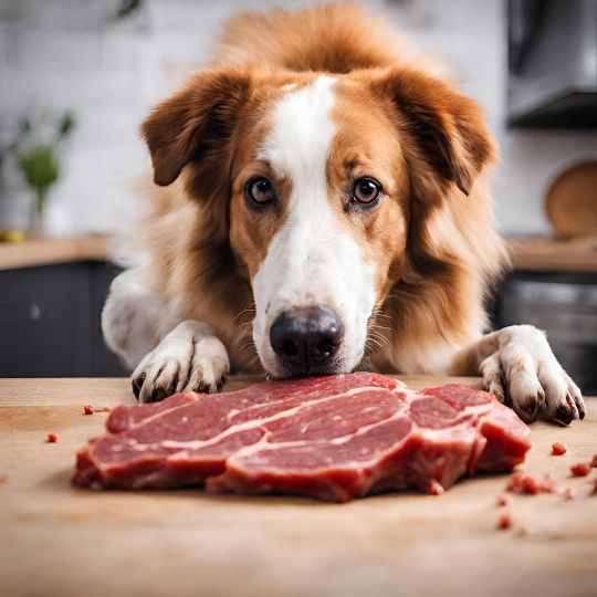Chó mèo ăn nhiều thịt
