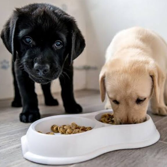 Gợi ý cách lựa chọn đồ ăn cho chó con